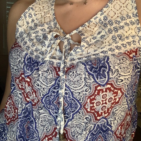 Blue and Red Top - Picture 2 of 4